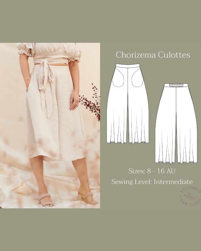 Chorizema Culottes Pattern