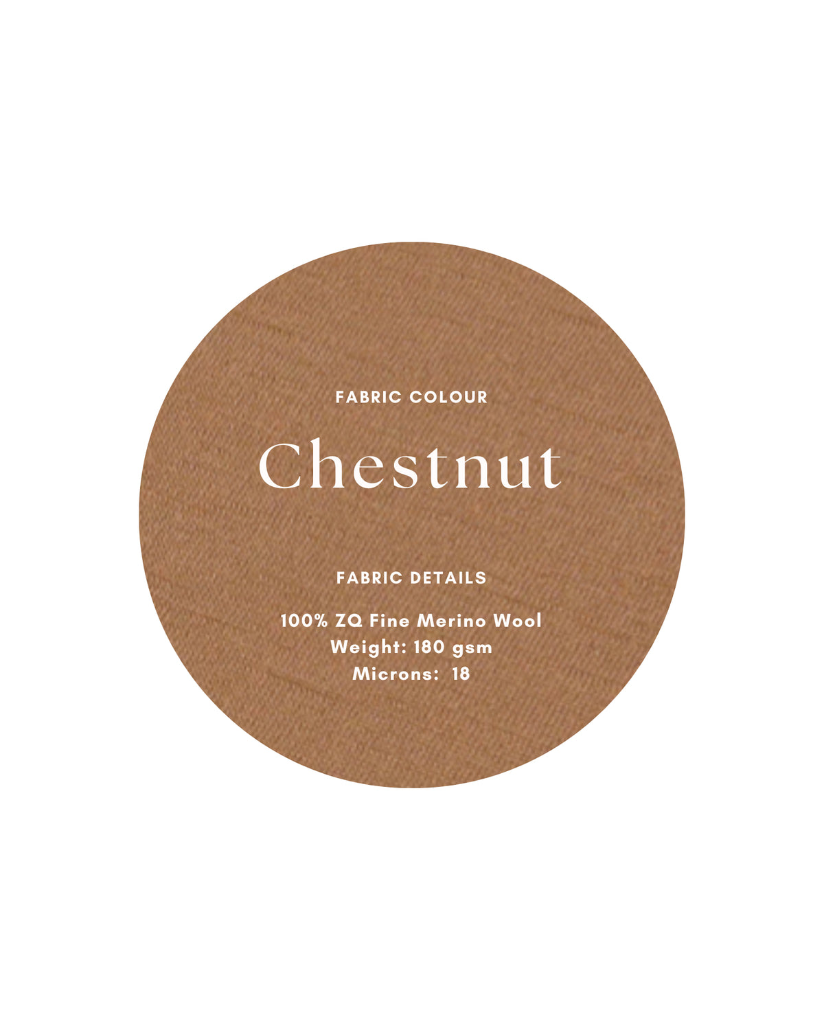 Fine Merino Wool Colour Chestnut Dresses