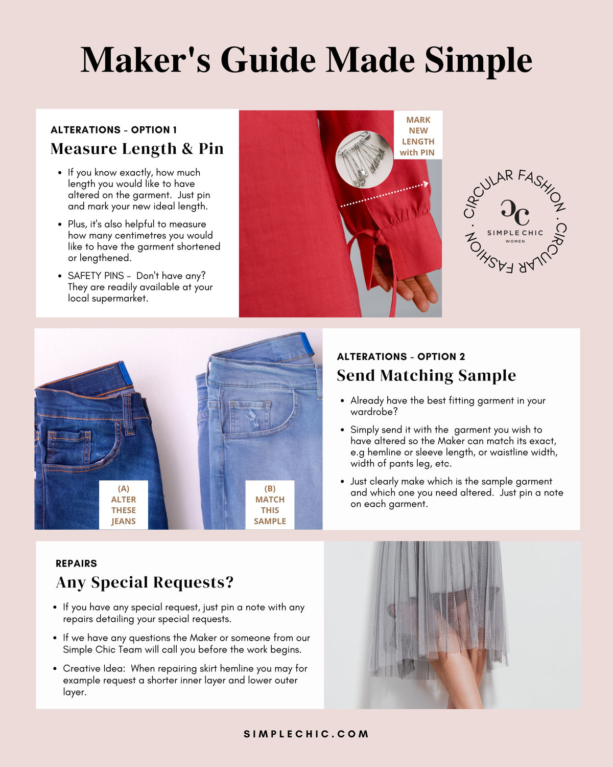 Shirts &amp; Tops - Alterations &amp; Repairs