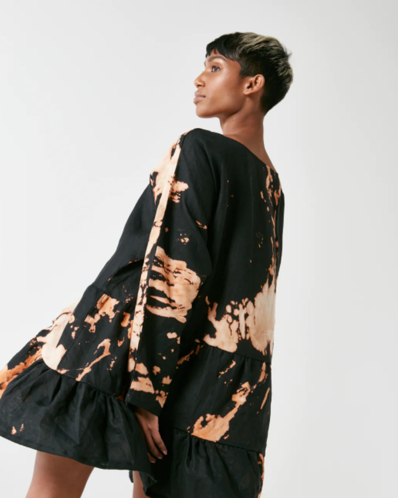 REMUSE-ViagemTunicDress-SideView shop at simplechic.com