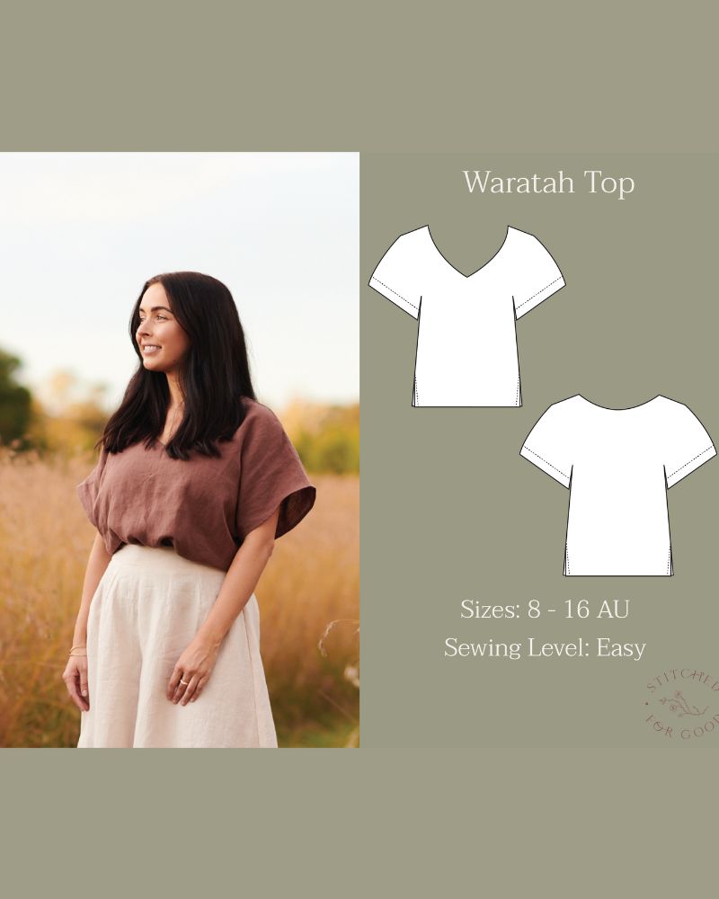 Waratah Top Pattern